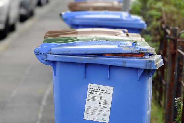 There have been reports from residents of young people stealing blue wheely bins and then setting them on fire