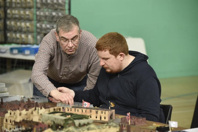 A helping hand with this World War II layout
