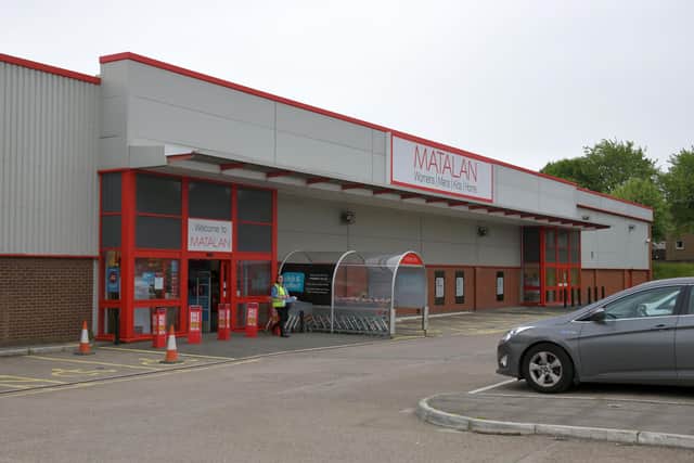 Bainsford's Matalan store has reopened after shutting at the start of the coronavirus lockdown. Picture: Michael Gillen.