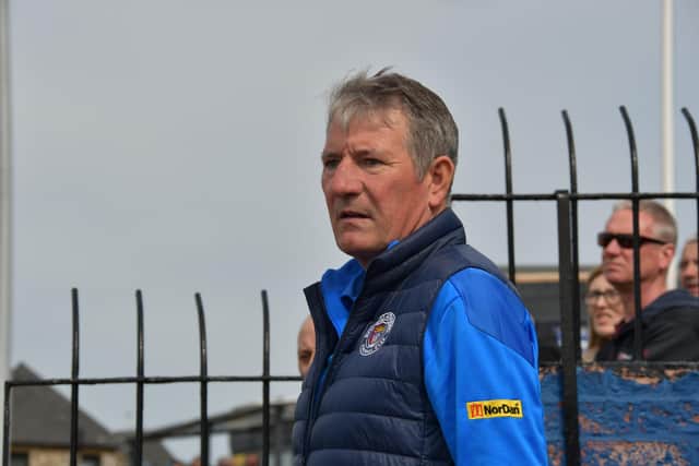 Bo'ness manager Willie Irvine felt his side were quiet on and off the pitch