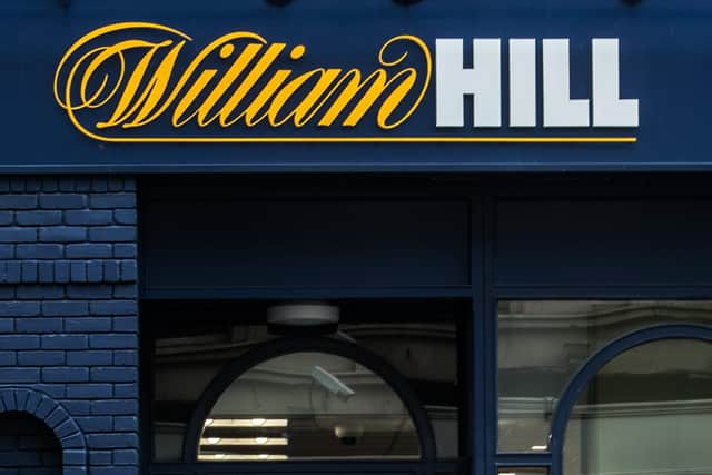 Dornion attacked the police officer in William Hill bookmakers in Grahams Road, Falkirk