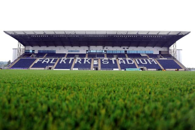 Falkirk FC's current artificial surface will be replaced during the close season (Photo: John Devlin)