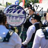 West Lothian Schools Pipe Band at the Royal Highland Show. (Pic: Ian Georgeson)