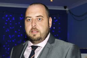 Bo'ness United chairman Iain Muirhead (Pic by Alan Murray)