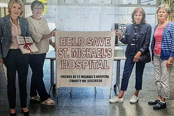The Friends of St Michael's presented a petition containing more than 2000 signatures to the IJB earlier this year.