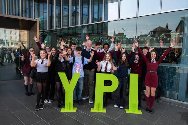 The YPI event took place at Perth Concert Hall and included pupils from the Falkirk area (Picture: Submitted)
