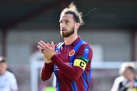 Stenhousemuir captain Gregor Buchanan says his team-mates need to carry picking up points after a strong start to the season (Photo: Michael Gillen)