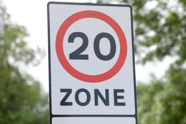 Consultation will begin in the largest communities on streets selected for the new speed limit before a community consultation begins.