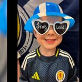 Kinnaird Waters ELC Centre wishing Scotland good luck against Germany. Pic: Conributed