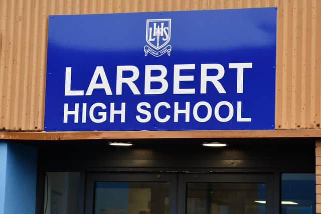 S2 and S3 year groups at Larbert High School will be learning remotely from home on Friday