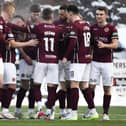 Stenhousemuir beat the weather and Bonnyrigg Rose on Saturday to move three points clear at the top of League 2 (Pics by Alan Murray)