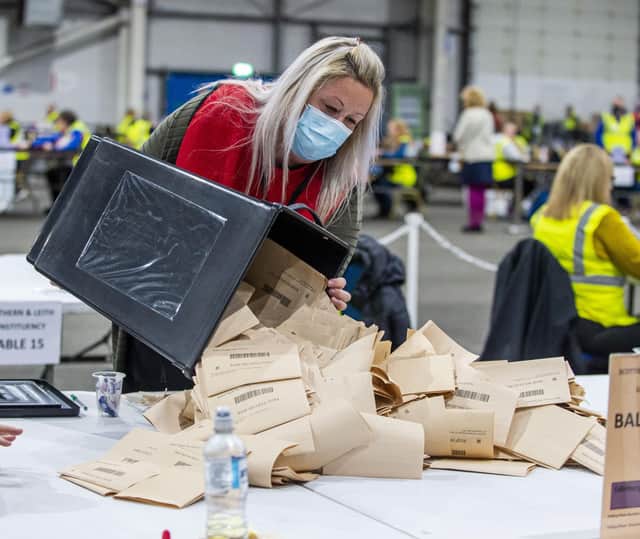 Stock election count photo, by Lisa Ferguson.