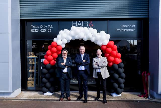 The official opening of Hair and Beauty World's new store