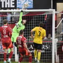Camelon Juniors couldn't find a way to goal against Blackburn United (Photo: Alan Murray)