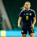 EDINBURGH , SCOTLAND - OCTOBER 29: Scotland's Sam Kerr during a UEFA Women's European Championship Qualifiers Play-off match between Scotland and Hungary at Easter Road, on October 29, 2024, in Edinburgh, Scotland. (Photo by Craig Foy / SNS Group)