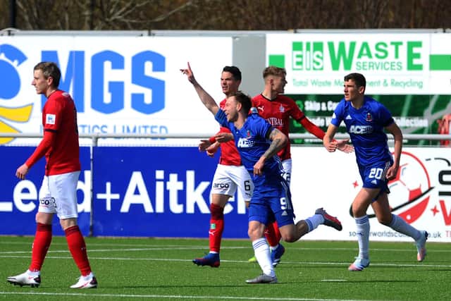 The 2-0 defeat at Cove on April 17 was the notable turning point in Falkirk's season