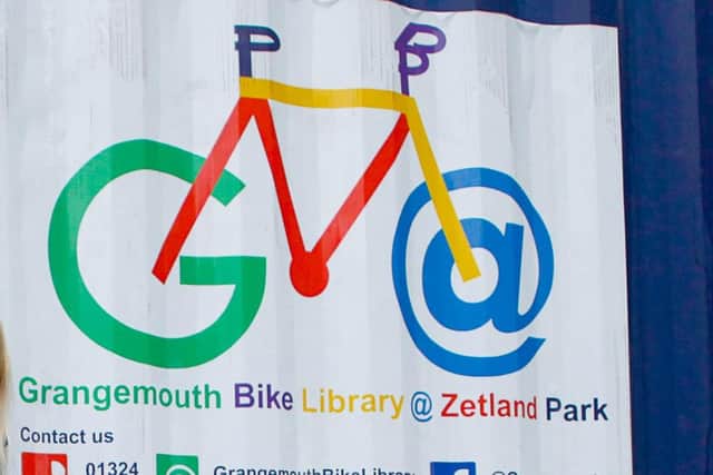 The event will take place at the park's bike library on Sunday