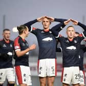 Falkirk FC v Stirling Albion FC; 30/12/2023; Falkirk; Falkirk Stadium, 4 Stadium Way, FK2 9EE; 


SPFL League 1 

Season 2023-2024

1st half:(Photo: Alan Murray)