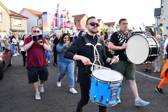 Marching to the beat of the drum - Kinneil Band on their Fair E'en tour