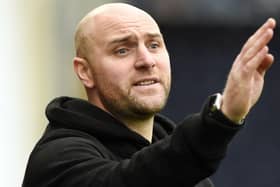 East Stirlingshire manager Pat Scullion faces opening day league trip to Hearts B (Pic Alan Murray)