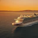 The holidaymakers were all on the Azura which can hold around 3100 passengers. Pic: P&0 Cruises