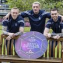 Falkirk trio Brad Spencer, Calvin Miller and Callumn Morrison are all up for PFA's League One player of the year award (Photo: Jeff Holmes/PFA Scotland)