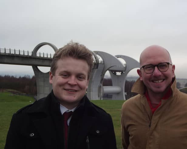 Labour's Westminster candidates - Euan Stainbank, will contest the Falkirk seat, which takes in Falkirk and the Braes, while Brian Leishman, was chosen for the Alloa and Grangemouth seat. Pic: Contributed