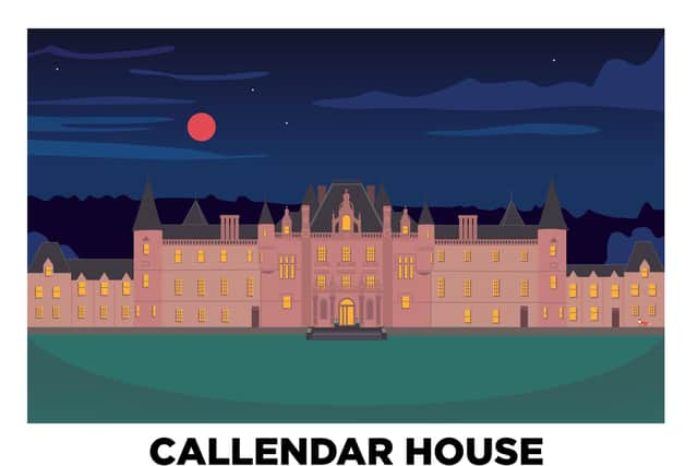 Callendar House by Heather Cumming, just one of the local artists to feature in the exhibition at the historic house 