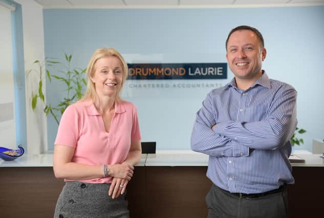 Julie McVicar and Greig Brown have been promoted to partners at Drummond Laurie CA.