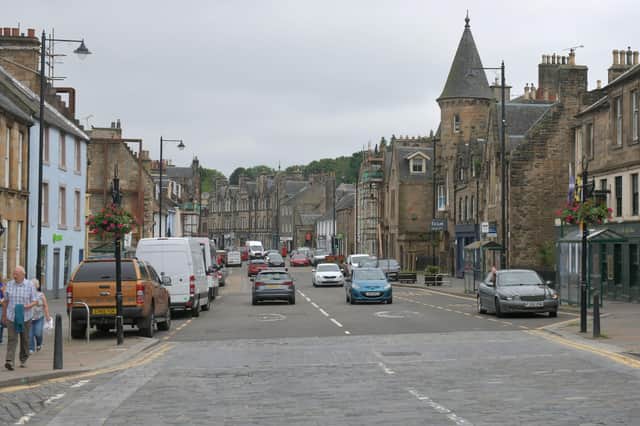 The funding bid is aimed at reducing traffic on Linlithgow High Street. Picture Michael Gillen.