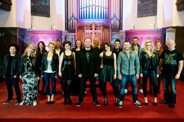 Chris Judge and the Soul Nation Choir teamed up with the Red Hot Chili Pipers on the uplifting version of Leonard Cohen's Hallelujah