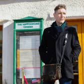 Actor Paul McGann outside the Hippodrome ahead of his HippFest 2022 appearance.  Pic: Scott Louden.