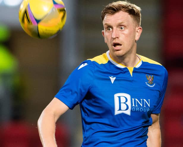 St Johnstone's Liam Craig, seen here in action in July last year, is believed to be a transfer target for Falkirk boss Martin Rennie (Photo: Paul Devlin/SNS Group)