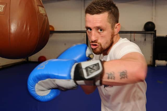Boxer Kevin Traynor is hoping to maintain his 100 per cent professional record in Wishaw next month (Photo: Michael Gillen)