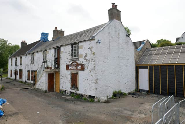 Work has been ongoing to refurbish the Bridge Inn