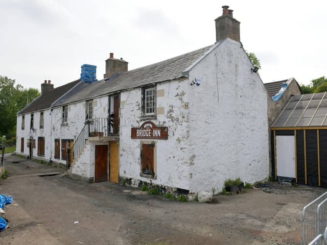 Work has been ongoing to refurbish the Bridge Inn