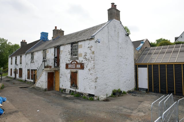Work has been ongoing to refurbish the Bridge Inn