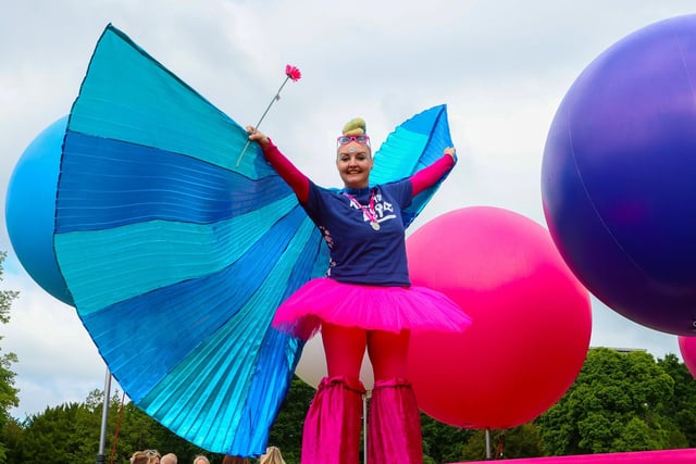 The annual event is in aid of Cancer Research UK.