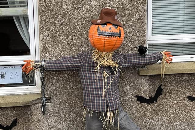 One of the entries in Polmont's Hallowe'en Scarecrow Trail which runs from October 26 to November 1.   (Pic: Falkirk Herald)