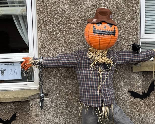 One of the entries in Polmont's Hallowe'en Scarecrow Trail which runs from October 26 to November 1.   (Pic: Falkirk Herald)