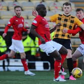 Falkirk playing against East Fife the weekend before last. Photo: Michael Gillen.