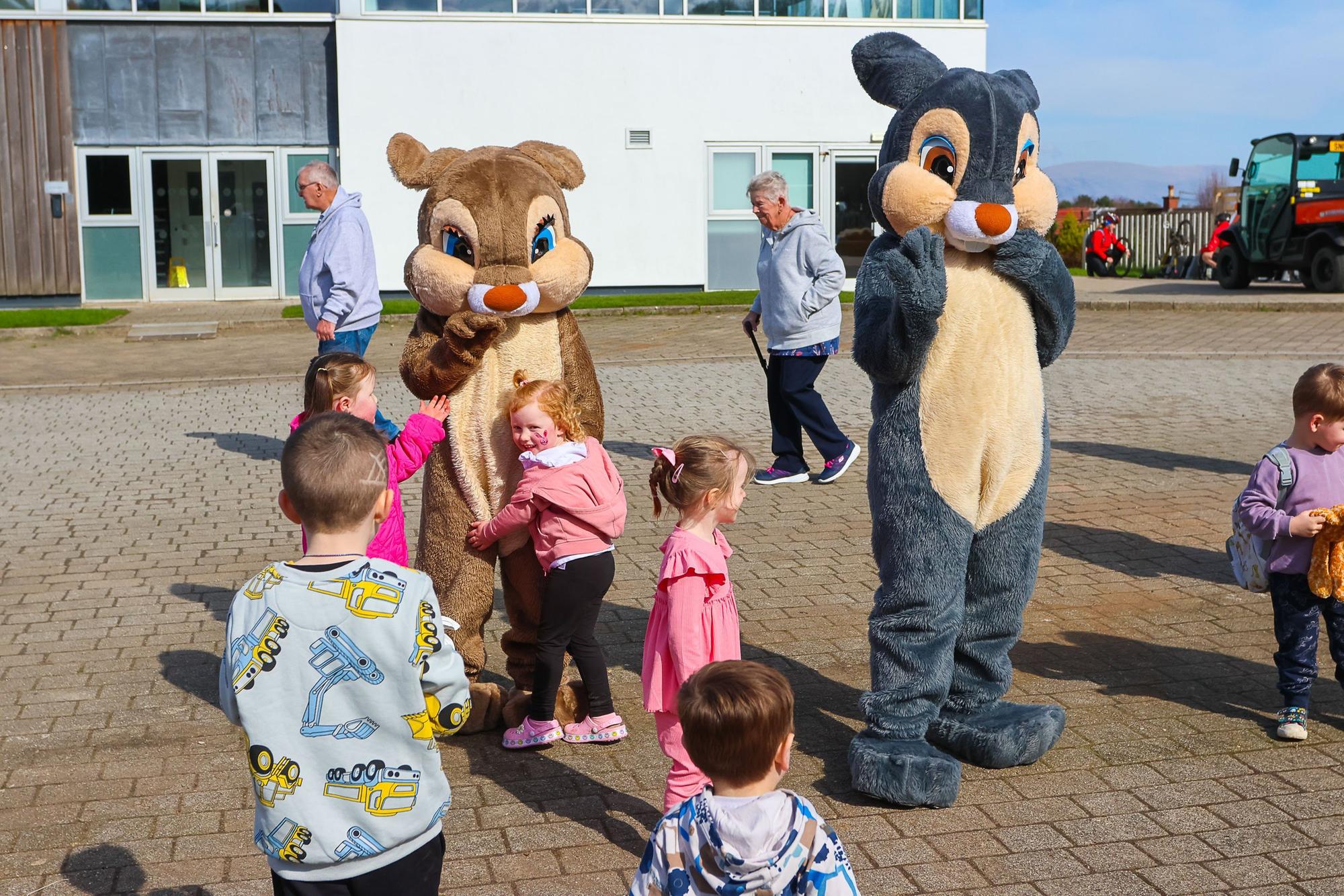 In pictures: Easter celebrations at the Falkirk Wheel