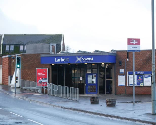 A new rail service linking Larbert directly with London Euston is expected to launch in 2026.  (Pic: Scott Louden)