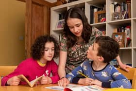 Children across the district are being home schooled during the coronavirus pandemic