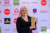 Bethany was named the Rising Star at The King's Trust Awards. Pic: Sandy Young