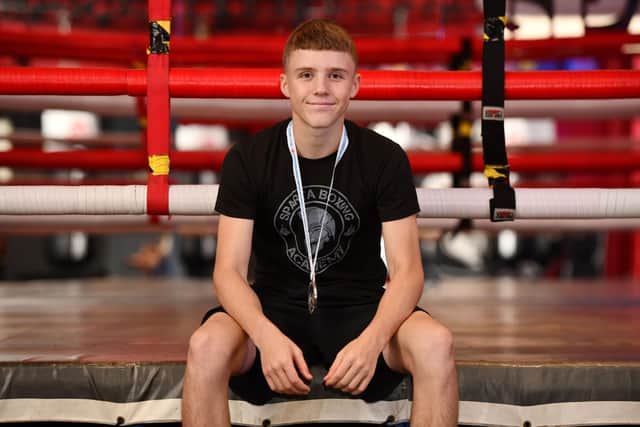 Thomas O'Reilly is one of only two local boxers ever to win a medal at the Championships
