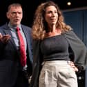 Adam Woodyatt and Gaynor Faye in Looking Good Dead