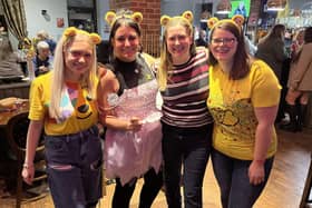 Bonnybridge Greggs staff have helped to raise almost £3000 for Children in Need
(Picture: Submitted)