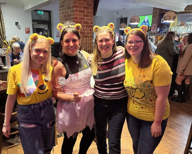 Bonnybridge Greggs staff have helped to raise almost £3000 for Children in Need
(Picture: Submitted)