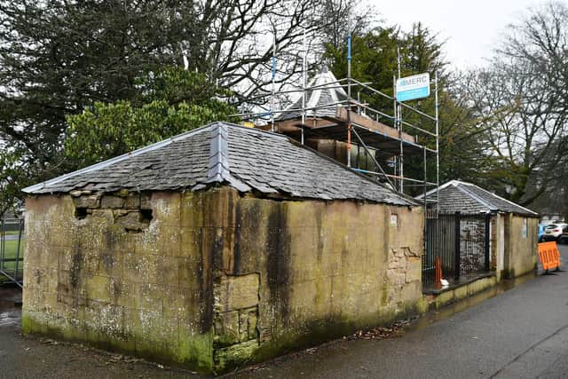 Friends of Dollar park are lookign for permission to place a plaque on the dovecot
(Picture: Michael Gillen, National World)